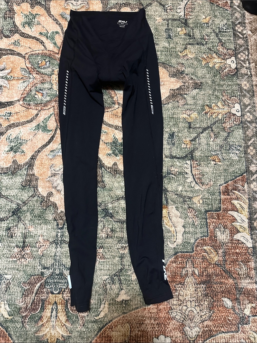 2XU Black Women's cycling Leggings with Reflective Accents